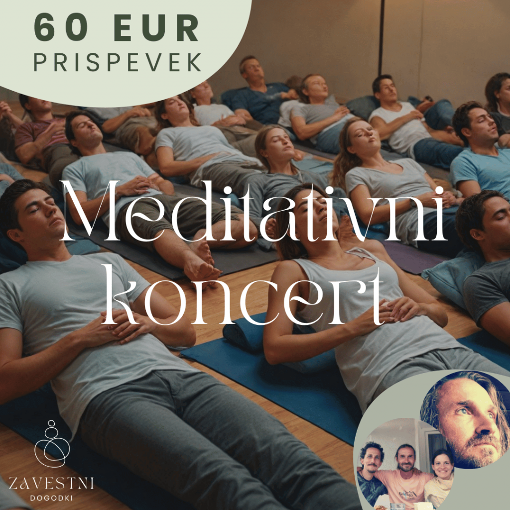 Meditativni koncert s skalarnimi valovi, Jaka Treben in Tishina